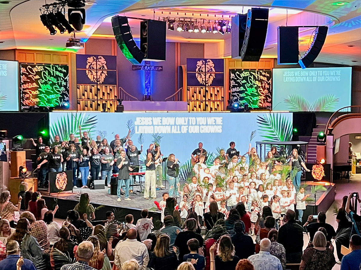 Palm Sunday Worship at Southern Hills Baptist Church